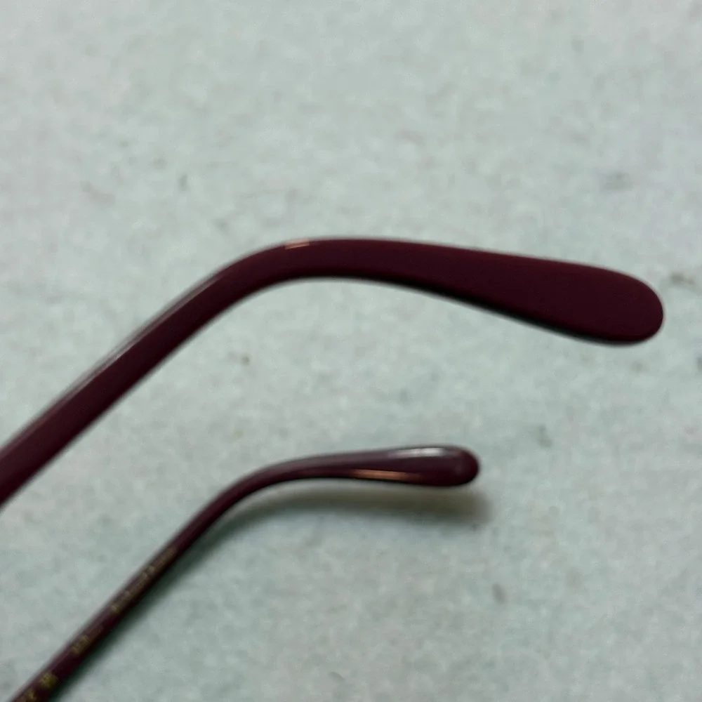 Mulberry VML218 Eyeglasses Womens Burgundy  Bio-Acetate 52-16-140